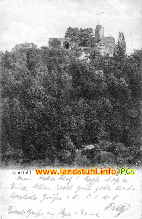 Schlossberg mit Ruine Sickingen
