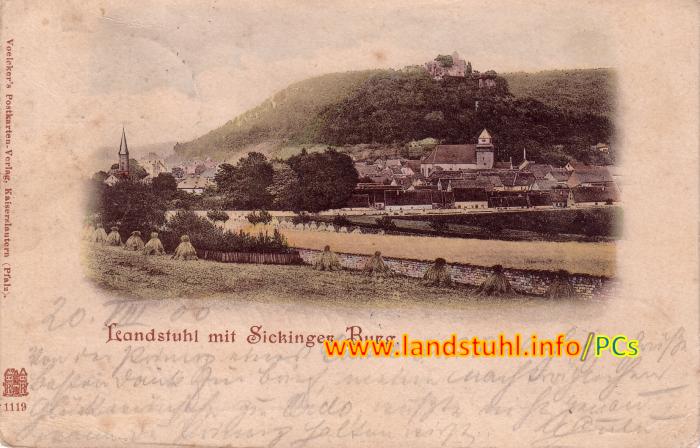 Landstuhl mit Sickinger Burg