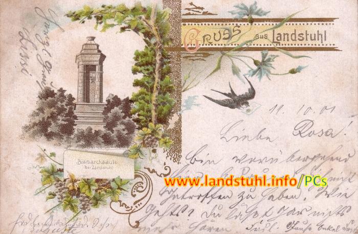 Bismarcksäule bei Landstuhl