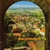 Blick von der Burgruine Sickingen auf die Stadt