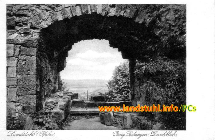 Burg Sickingen - Durchblick