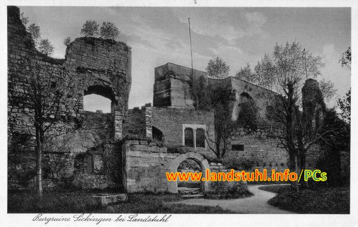 Burgruine Sickingen bei Landstuhl