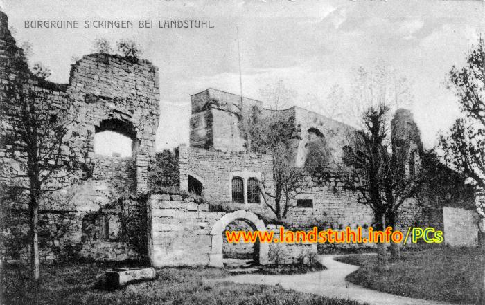 Burgruine Sickingen bei Landstuhl