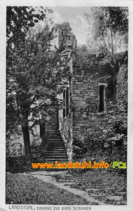 Eingang zur Burg Sickingen
