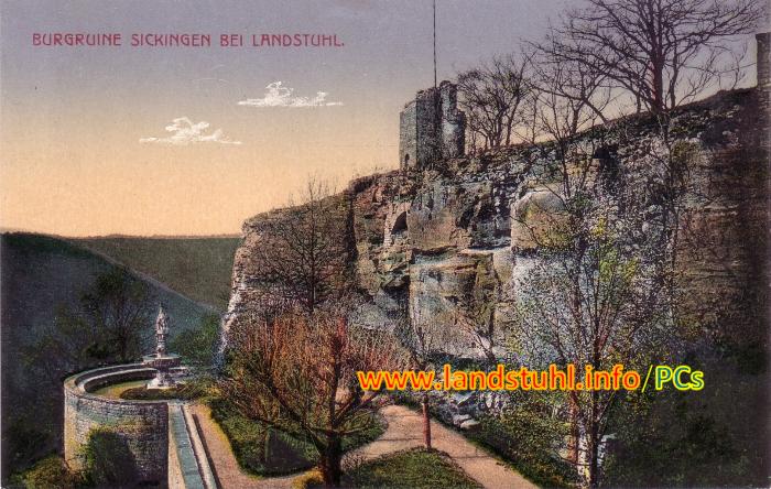 Burgruine Sickingen bei Landstuhl