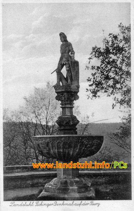 Sickinger Denkmal auf der Burg