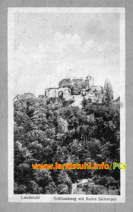 Schlossberg mit Ruine Sickingen