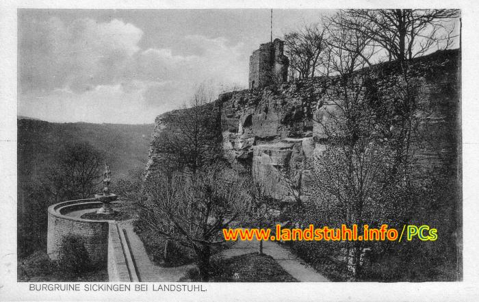 Burgruine Sickingen bei Landstuhl