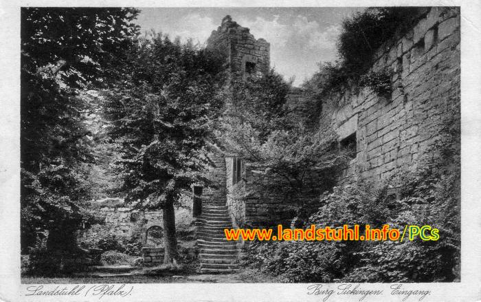 Burg Sickingen Eingang