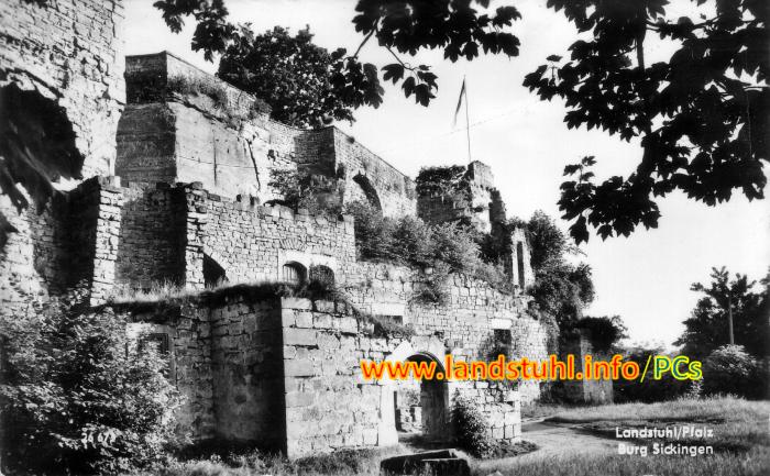 Landstuhl/Pfalz - Burg Sickingen