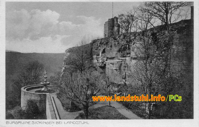Burgruine Sickingen bei Landstuhl