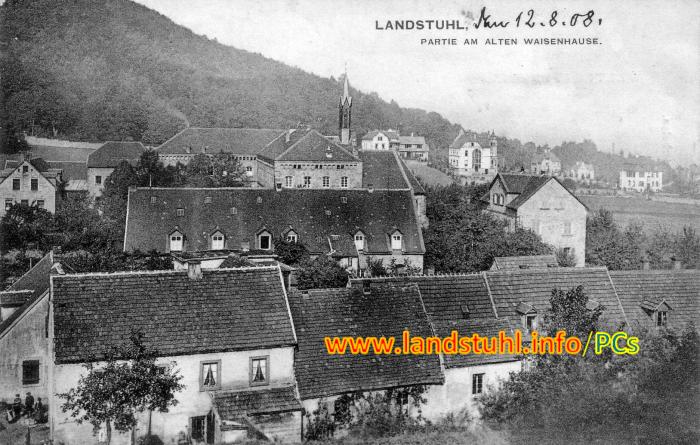 Partie am alten Waisenhause