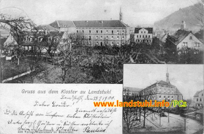 Gruss aus dem Kloster zu Landstuhl