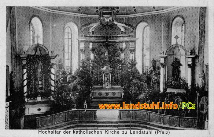 Hochaltar der katholischen Kirche zu Landstuhl