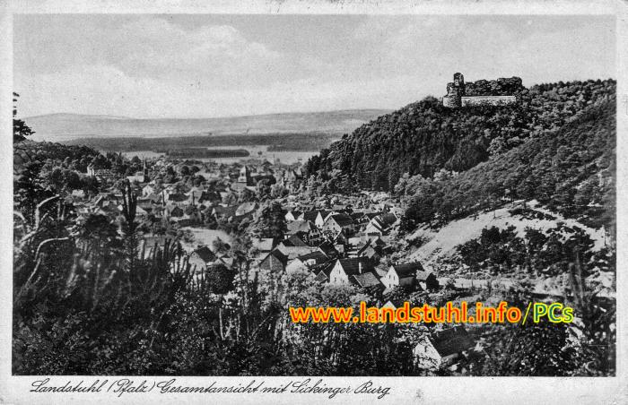Gesamtansicht mit Sickinger Burg