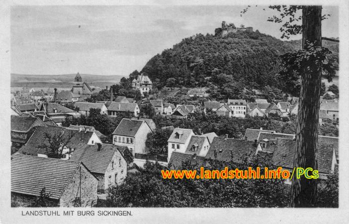 Landstuhl mit Burg Sickingen