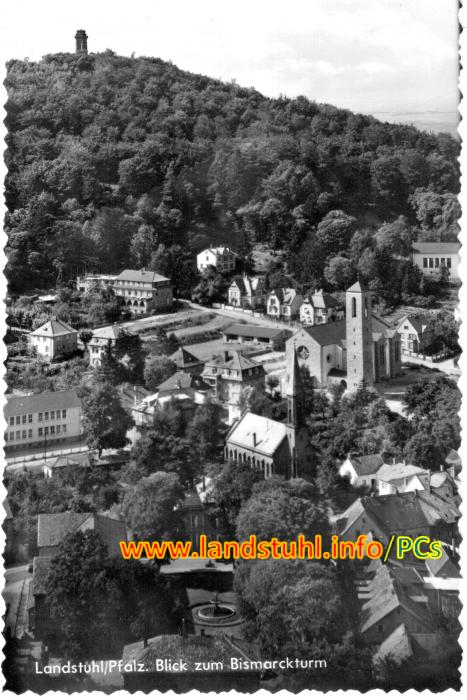 Blick zum Bismarckturm