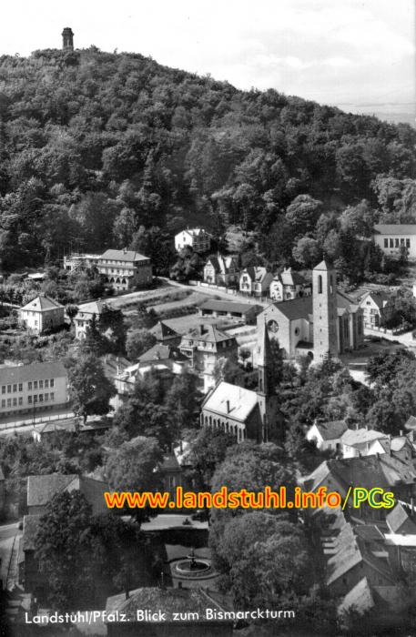 Blick zum Bismarckturm Blick zum Bismarckturm