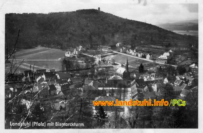 Landstuhl mit Bismarckturm