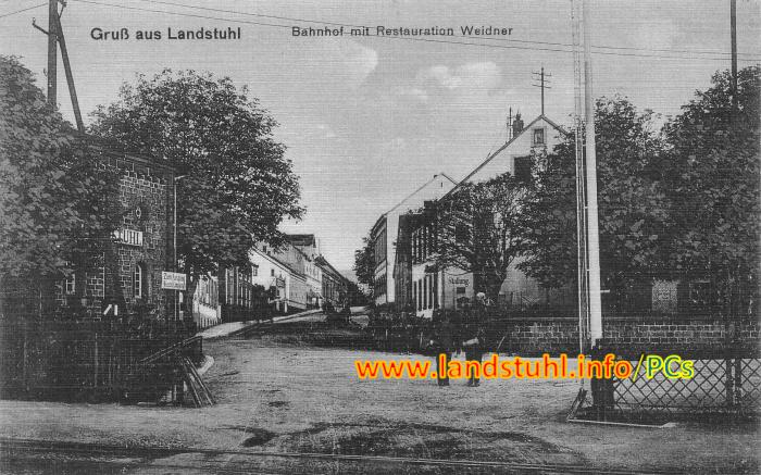 Bahnhof mit Restauration Weidner