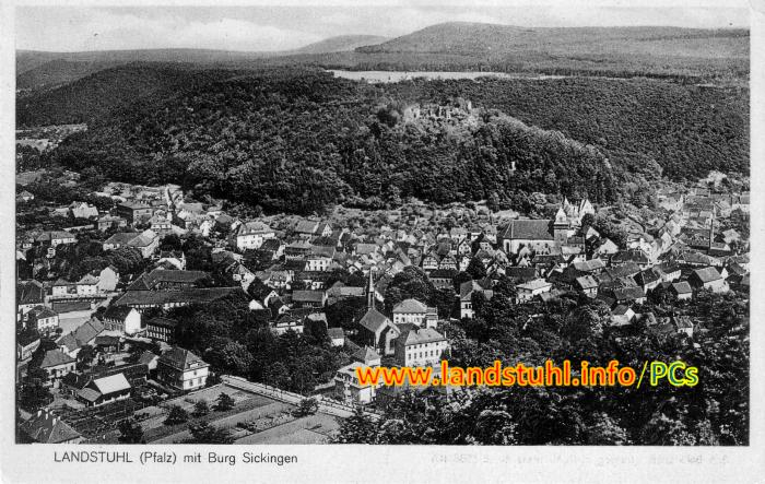Landstuhl mit Burg Sickingen
