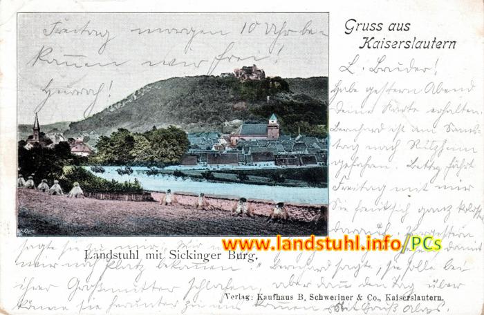 Landstuhl mit Sickinger Burg