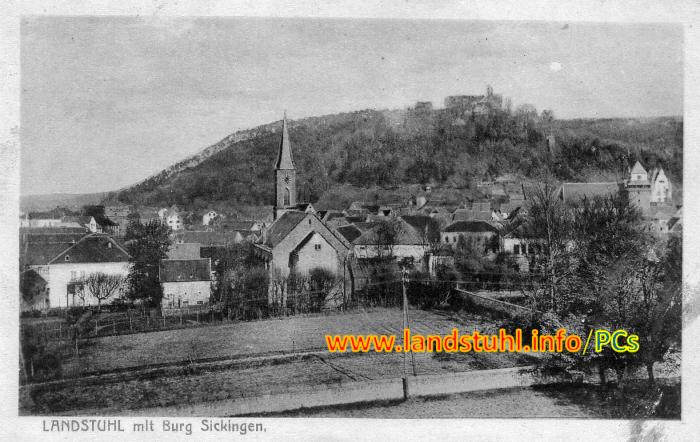Landstuhl mit Burg Sickingen