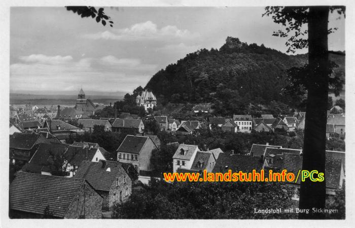 Landstuhl mit Burg Sickingen