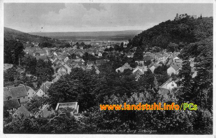 Landstuhl mit Burg Sickingen