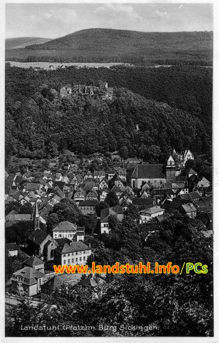 Landstuhl mit Burg Sickingen