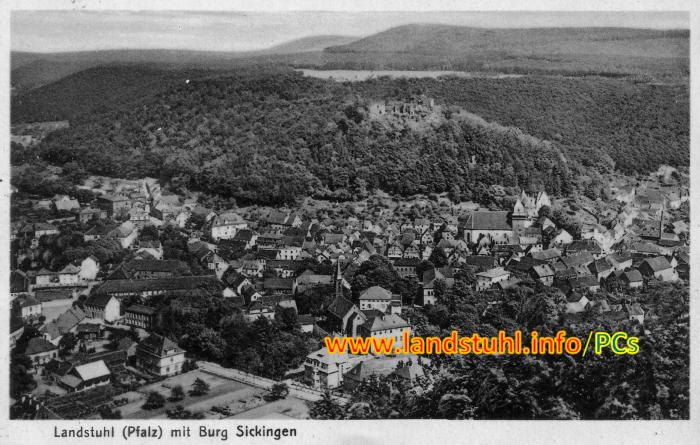 Landstuhl mit Burg Sickingen