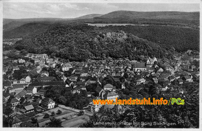 Landstuhl mit Burg Sickingen