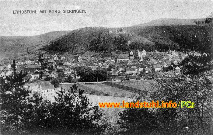 Landstuhl mit Burg Sickingen