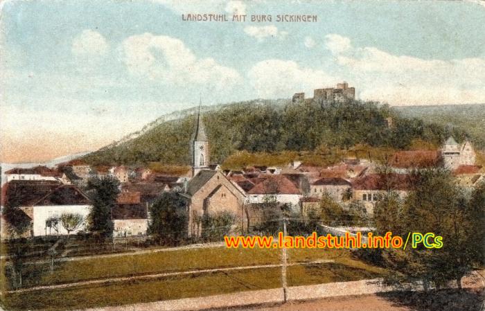 Landstuhl mit Burg Sickingen