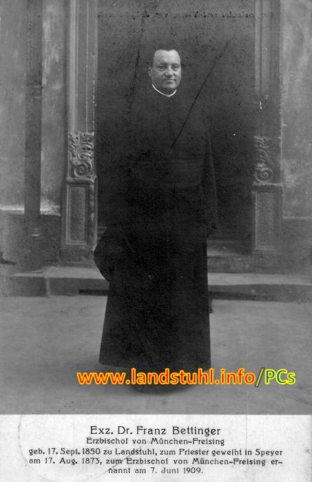 Exz. Dr. Franz Bettinger