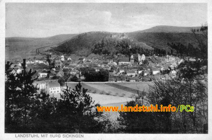 Landstuhl mit Burg Sickingen