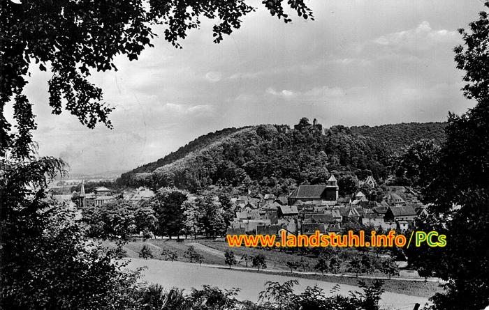 Blick zur Burg und Stadt