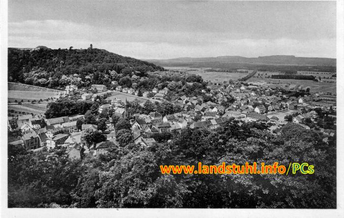 Landstuhl mit Bismarck-Denkmal