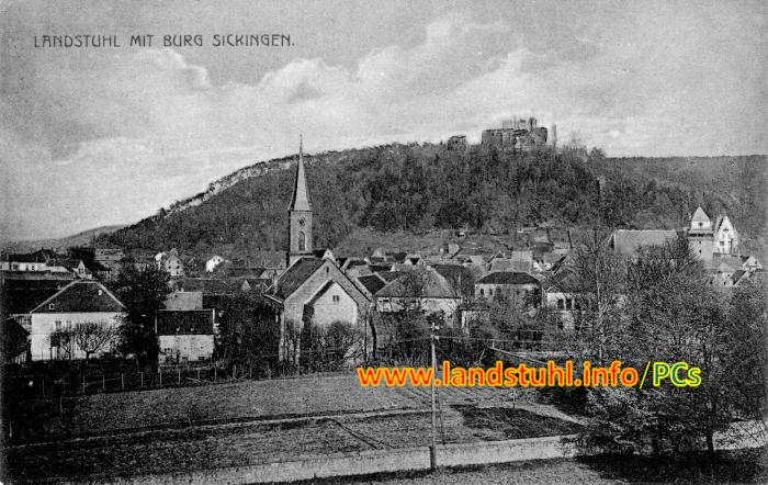 Landstuhl mit Burg Sickingen