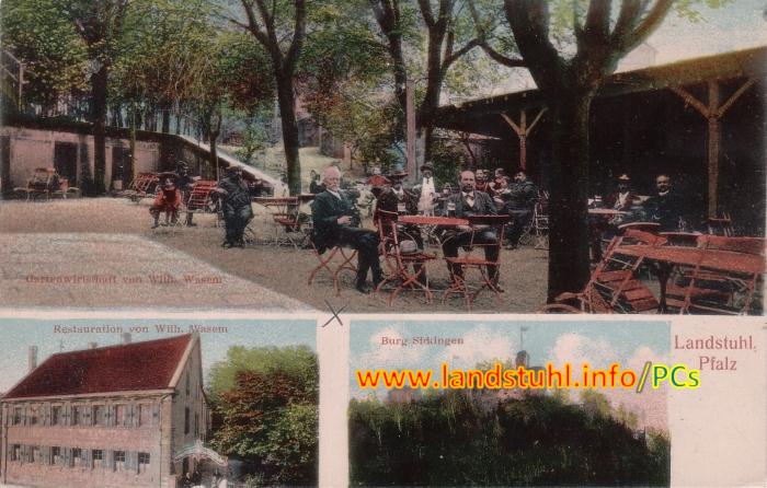 Restauration / Gartenwirtschaft von Wilh. Wasem