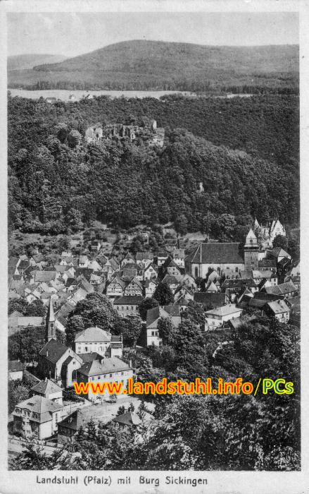 Landstuhl mit Burg Sickingen