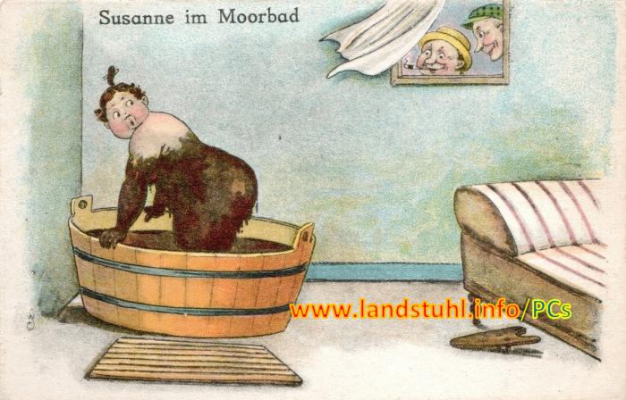 Susanne im Moorbad