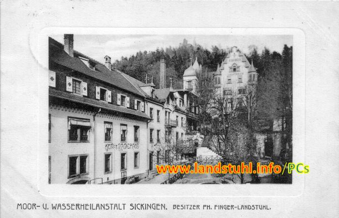Moor- u. Wasserheilanstalt Sickingen