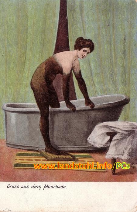 Grus aus dem Moorbade