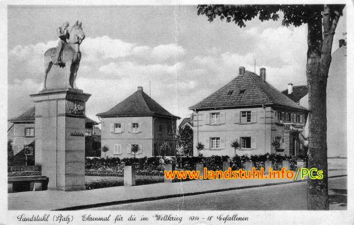 Ehrenmal für die im Weltkrieg 1914 - 18 Gefallenen