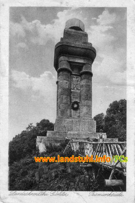 Landeskrone Görlitz Bismarcksäule