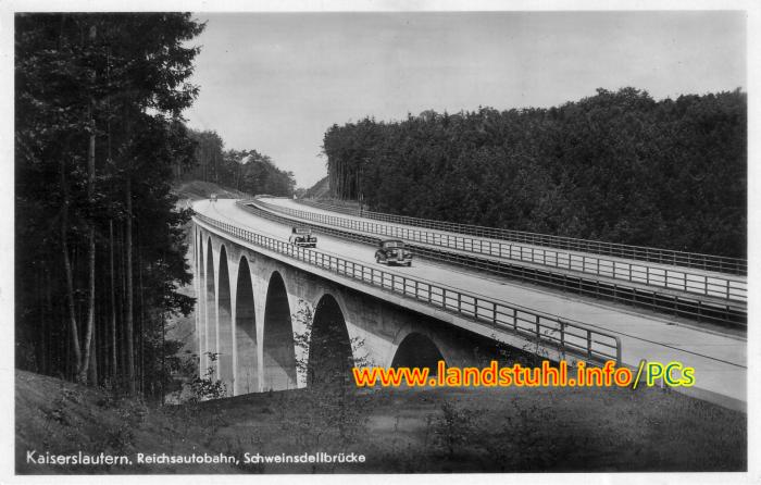 Reichsautobahn - Schweinsdellbrücke