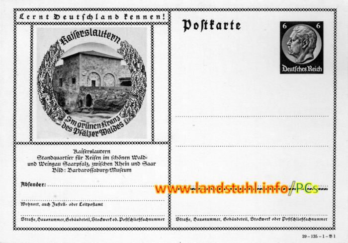 Kaiserslautern - Im grünen Kranz des Pfälzerwaldes