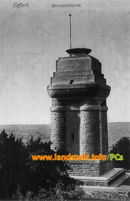 Bismarckturm Erfurt (Repro)