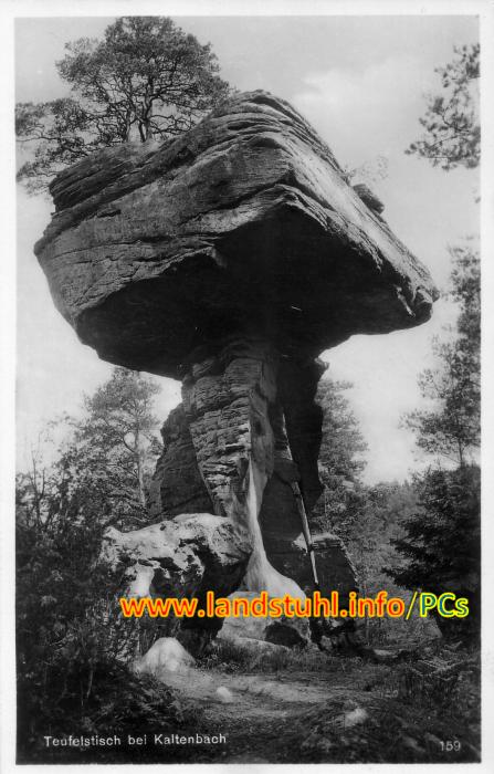 Teufelstisch bei Kaltenbach